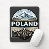 Tapis De Souris Pologne (Avec souris)