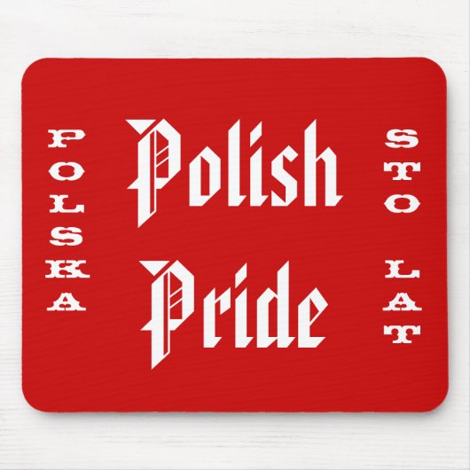 Tapis De Souris Polska Polska Sto Lat (Devant)