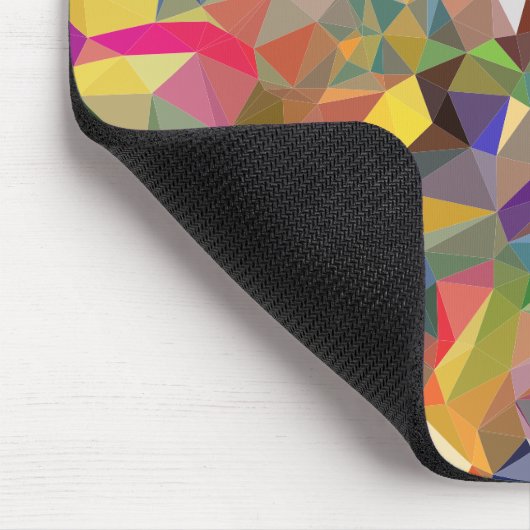 Tapis De Souris Poly bas coloré (Coin)