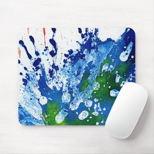 Tapis De Souris Polychromoptique #14B par Michael Moffa (Avec souris)