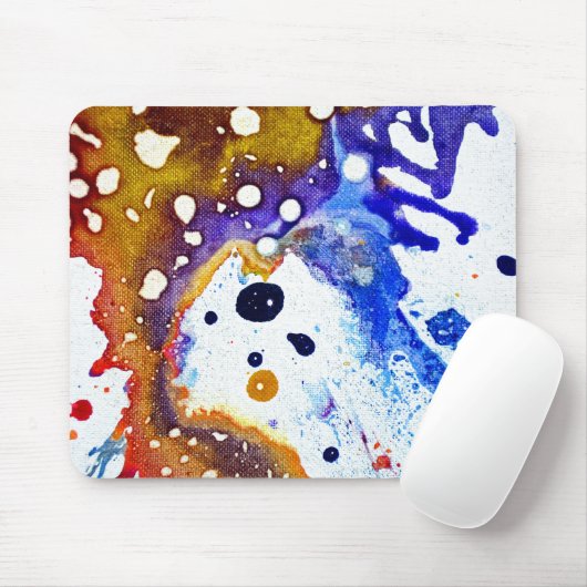 Tapis De Souris Polychromoptique #1B par Michael Moffa (Avec souris)