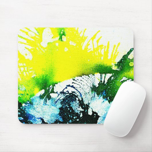 Tapis De Souris Polychromoptique #2A par Michael Moffa (Avec souris)