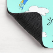 Tapis de souris - polyéthylène glycol (PEG), texte (Coin)