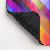 Tapis De Souris Polygon abstract couleur pattern (Coin)