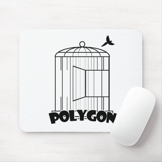 Tapis De Souris Polygone (Avec souris)