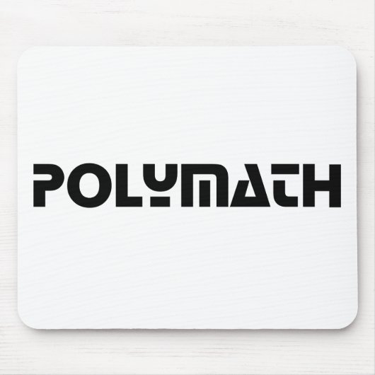 Tapis De Souris Polymaths (Devant)