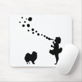 Tapis De Souris Pomeranian (Avec souris)
