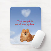 Tapis De Souris Pomeranian Mousepad (Avec souris)