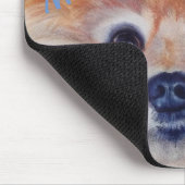 TAPIS DE SOURIS POMERANIEN EN OR CUTE (Coin)