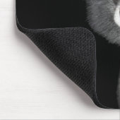 Tapis De Souris Poméranien noir à gauche (Coin)