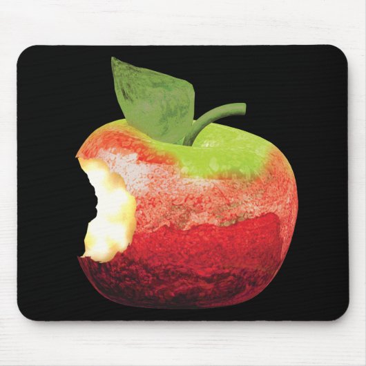 Tapis De Souris Pomme mordue (Devant)