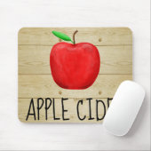Tapis De Souris Pomme rouge Cider (Avec souris)