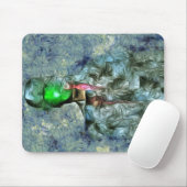 Tapis De Souris Pomme verte (Avec souris)