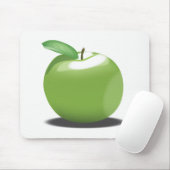 Tapis De Souris Pomme verte (Avec souris)