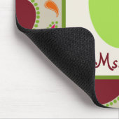 Tapis De Souris Pomme verte / Paisley Teacher (Coin)