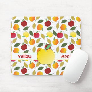 Tapis De Souris Pommes et Feuilles