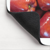 Tapis De Souris Pommes rouges foncées (Coin)