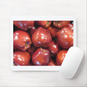 Tapis De Souris Pommes rouges foncées (Avec souris)