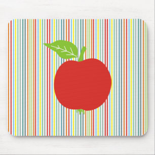 Tapis De Souris Pommes rouges Mousepad