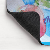 Tapis De Souris Pommes Rouges Une Pomme Pour Ma Souris Mat Pad (Coin)