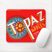 Tapis De Souris Pommes Topaz (Avec souris)