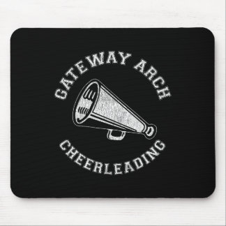 Tapis De Souris Pompes de cheerleading Gateway Arch en détresse ré