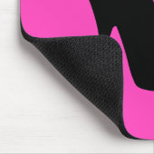 Tapis De Souris Pompes noires et roses (Coin)