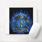 Tapis De Souris pompier 2 (Avec souris)