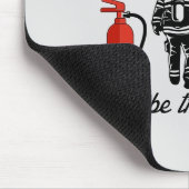 Tapis De Souris Pompier Papa - Je serai là pour toi (Coin)