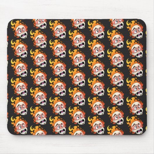 Tapis De Souris Pompier Scovillelicic Mousepad (Devant)