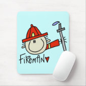 Tapis de souris Pompiers (Avec souris)
