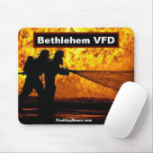 Tapis De Souris Pompiers Bethléem VFD Mousepad (Avec souris)