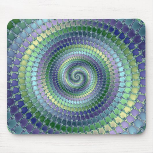 Tapis De Souris Pondering - Fractal (Devant)