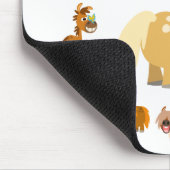 Tapis De Souris Ponies Cartoon mignonnes Mandala Mousepad (Coin)