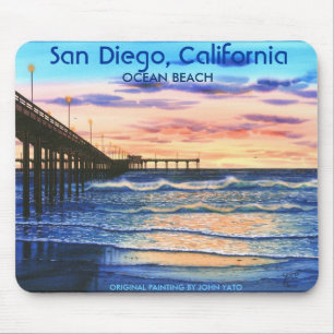 Tapis De Souris PONT à SUNSET-T, San Diego, la Californie, ORIG