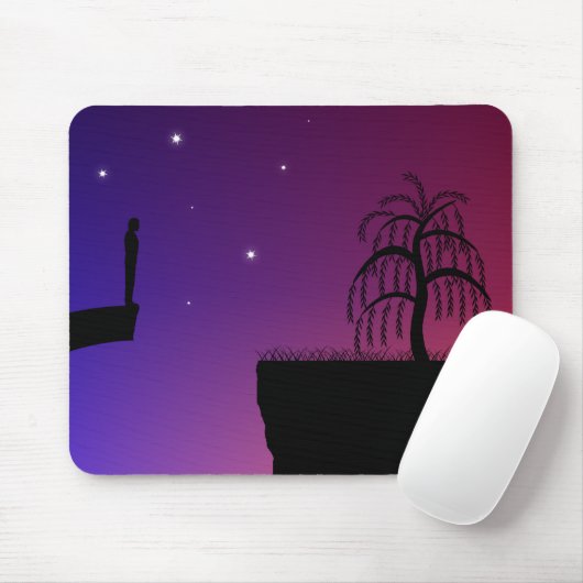 Tapis De Souris Pont brisé Mousepad (Avec souris)