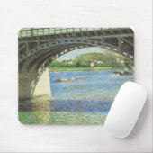 Tapis De Souris Pont d'Argenteuil par Gustave Caillebotte (Avec souris)