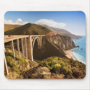 Tapis De Souris Pont de Bixby, grand Sur, la Californie,