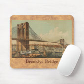Tapis De Souris Pont de Brooklyn (Avec souris)