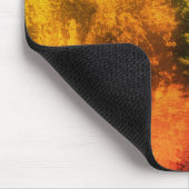 Tapis De Souris Pont De Fleurs Sepia Vintage (Coin)