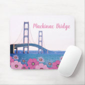 Tapis De Souris Pont de Mackinac (Avec souris)
