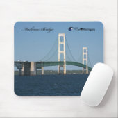 Tapis De Souris Pont de Mackinac (Avec souris)