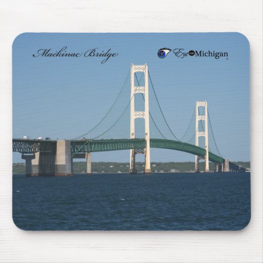 Tapis De Souris Pont de Mackinac (Devant)