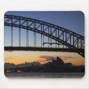 Tapis De Souris Pont de Sydney Harbour et Opéra de Sydney à 2