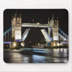 Tapis De Souris Pont de tour la nuit
