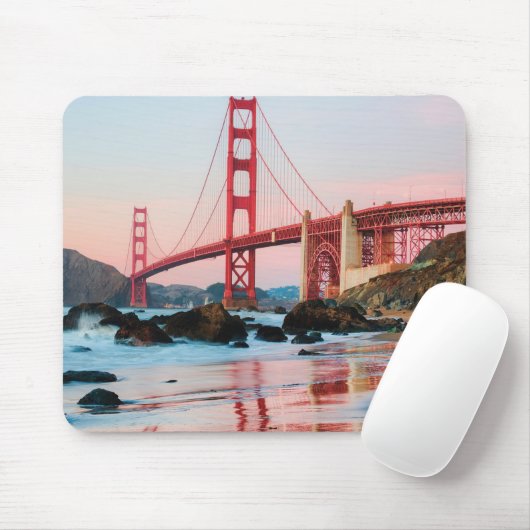 Tapis De Souris Pont d'or (Avec souris)