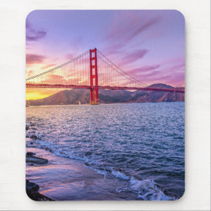 Tapis De Souris Pont du Golden Gate, monument célèbre,