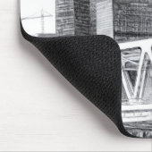 Tapis De Souris Pont du métro (Coin)