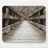 Tapis De Souris Pont en bois Mousepad (Devant)