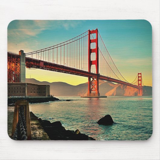 Tapis De Souris Pont Golden Gate (Devant)